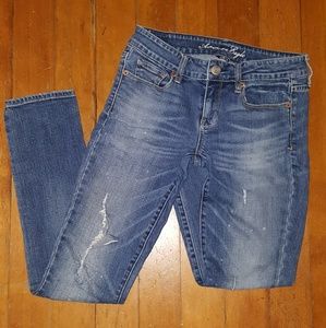 American Eagle destroyed jeans